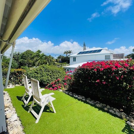 L'hibiscus T2, plage privée, terrasse, barbecue Saint-Francois  Exterior foto